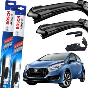 Palheta Limpador Parabrisa Bosch Multiclip Par de Palheta Limpadora Dianteiro Original Hb20 2012 À 2019 Bosch