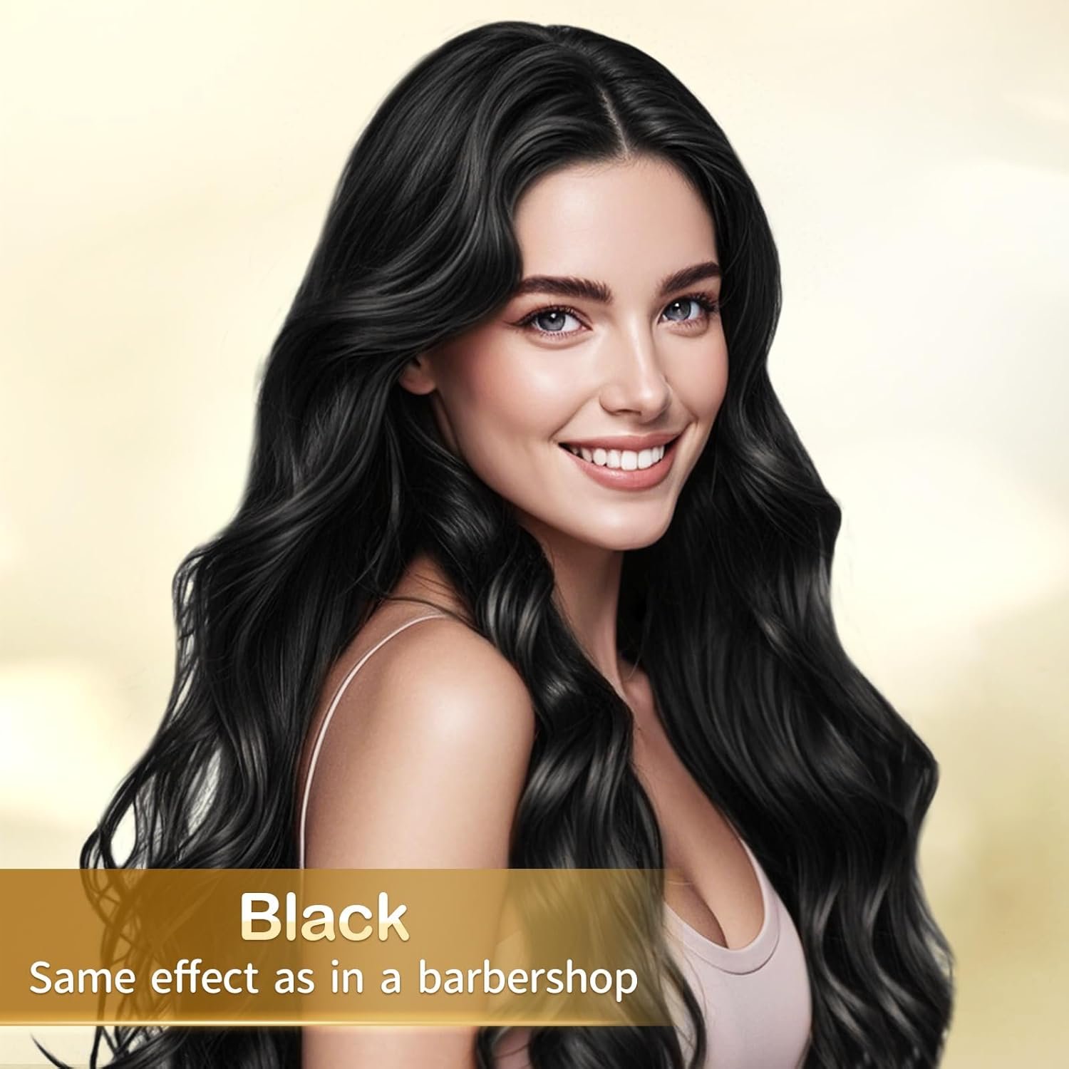 IIIMEIDU Xampu Tintura 3 em 1 Preto 350ml – Cobre Cabelos Brancos em Minutos, Com Ervas Naturais, Sem Amônia, Cor Preta Duradoura, Cobre Grisalhos com Facilidade, Para Homens e Mulheres - Imagem 5