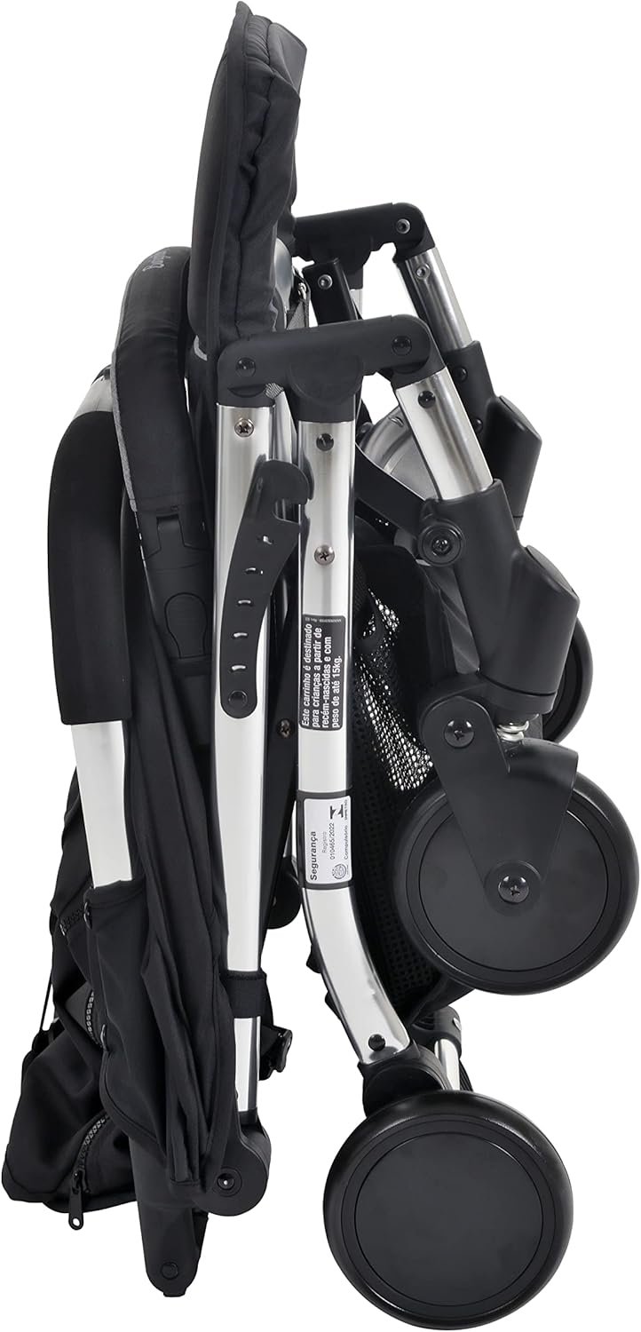 Burigotto Carrinho de Bebê Zap Metal, Prata - Imagem 7