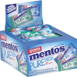 Gomas de Mascar, Mentos, Pure Fresh, Sem Açúcar, Sabores Sortidos – Monopeça | 60 Unidades