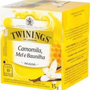Twinings Chá Misto Camomila, Mel e Baunilha 15G – Caixa com 10 Unid