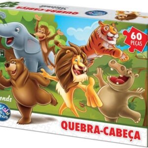 Pais & Filhos Quebra – Cabeça Friends – 60 Pçs, Sortidas