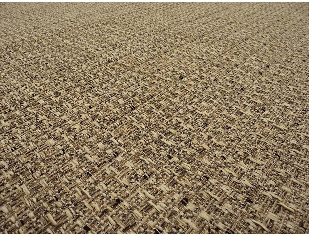 Tapetes São Carlos – Tapete New Boucle Sergipe | Estilo Rústico com Listras Tom sobre Tom | Lavável c/Barras Dobradas p/Sala Moderna | 0,6cm x 0, 66m x 2,4m - Imagem 5