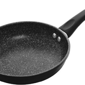 LYOR – Frigideira de Indução em Alumínio com Revestimento Cerâmico Granilite Preta 20cm