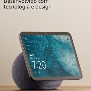 Amazon Echo Show 8 (Geração mais recente) – Com novo design, tela vibrante HD de 8,7″, áudio espacial e Alexa, Cor Grafite