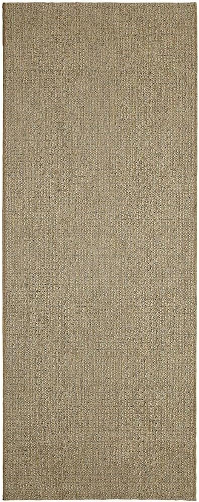 Tapetes São Carlos – Tapete New Boucle Sergipe | Estilo Rústico com Listras Tom sobre Tom | Lavável c/Barras Dobradas p/Sala Moderna | 0,6cm x 0, 66m x 2,4m