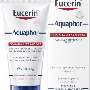 EUCERIN Pomada Reparadora Aquaphor 50ml, Hidratação Intensiva, Hidratante Corporal