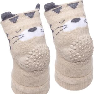 Buba, Joelheira Antiderrapante Tigre Bege