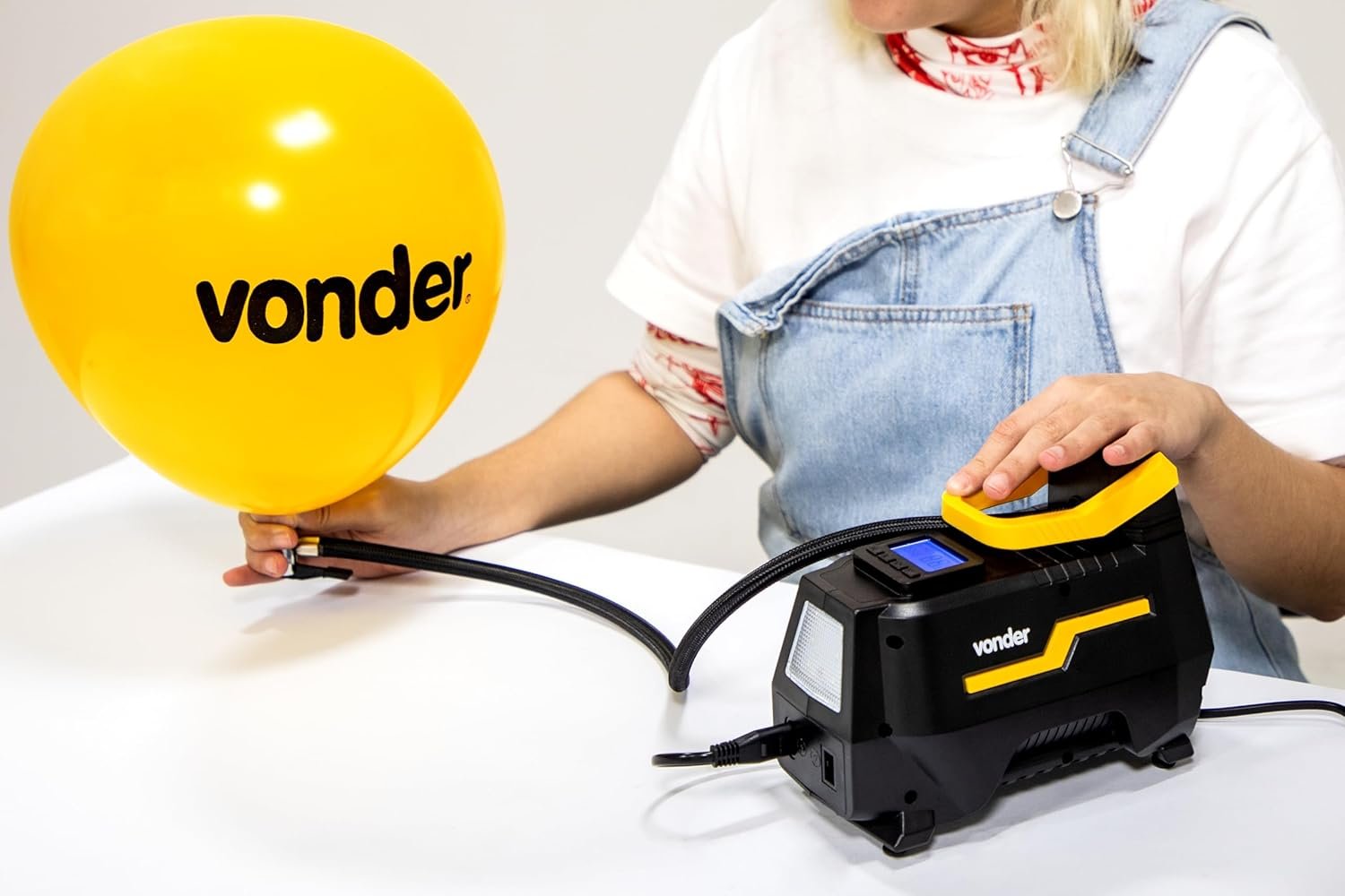 Vonder, Compressor De Ar Automotivo, Cav 150, 12 V Ou 127 V~ A 220 V~ Bivolt Automático. - Imagem 17