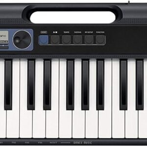 TECLADO MUSICAL CASIOTONE BÁSICO, CASIO, CT-S300C2-BR PRETO