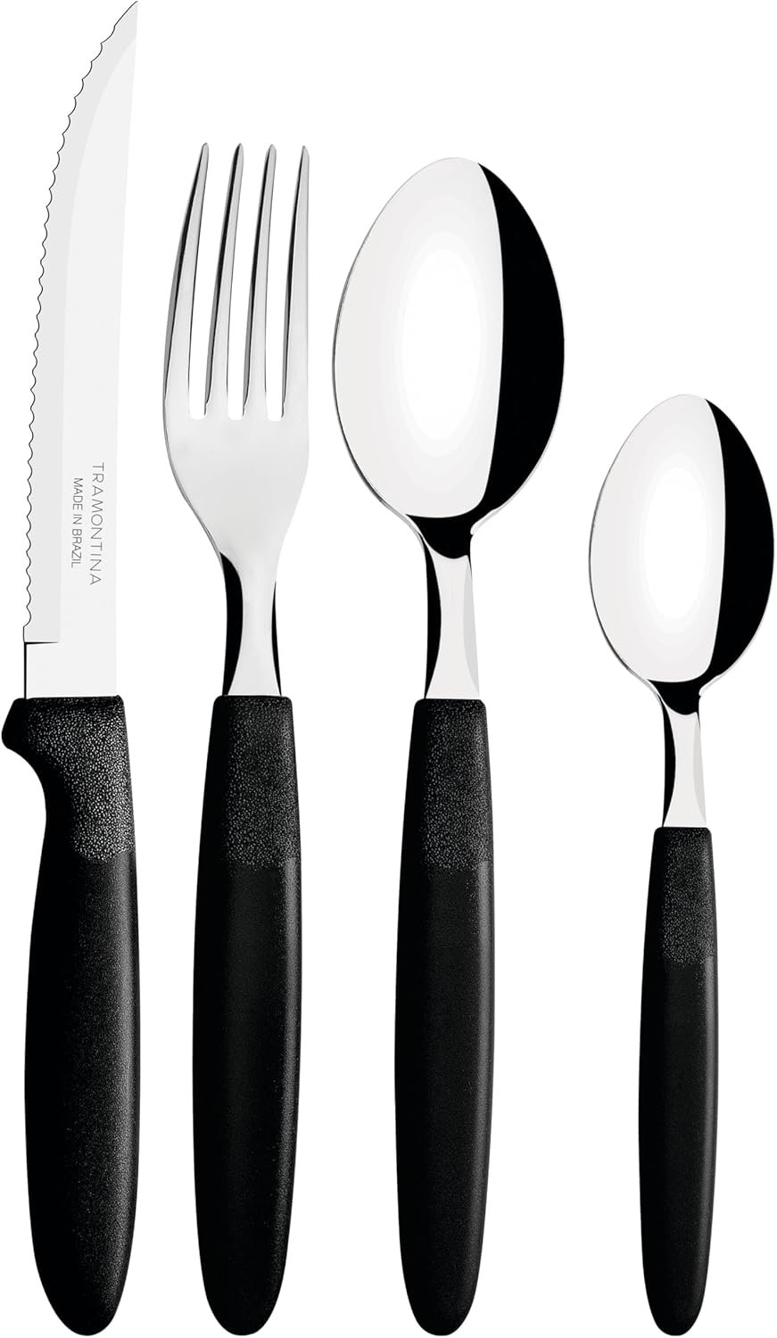 Faqueiro 24 Peças, Tramontina, Ipanema 23399091, Preto - Imagem 3