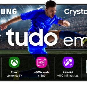 Samsung Smart TV 50″ Crystal UHD 4K U8100F 2025