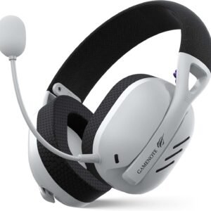 Havit Fone de Ouvido Headset Gamer Fuxi-H3 White Black, Com Fio e Sem Fio, Wireless 2,4GHz, Bluetooth, Cabo USB-C, Cabo 3,5mm. Surround, Baixa Latência, Quad-Mode Havit Fone de Ouvido Headset Gamer Fuxi-H3 White Black, Com Fio e Sem Fio, Wireless 2,4GHz, Bluetooth, Cabo USB-C, Cabo 3,5mm. Surround, Baixa Latência, Quad-Mode