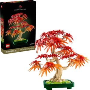 LEGO Botanicals Bonsai de Bordo-japonês Vermelho 10348
