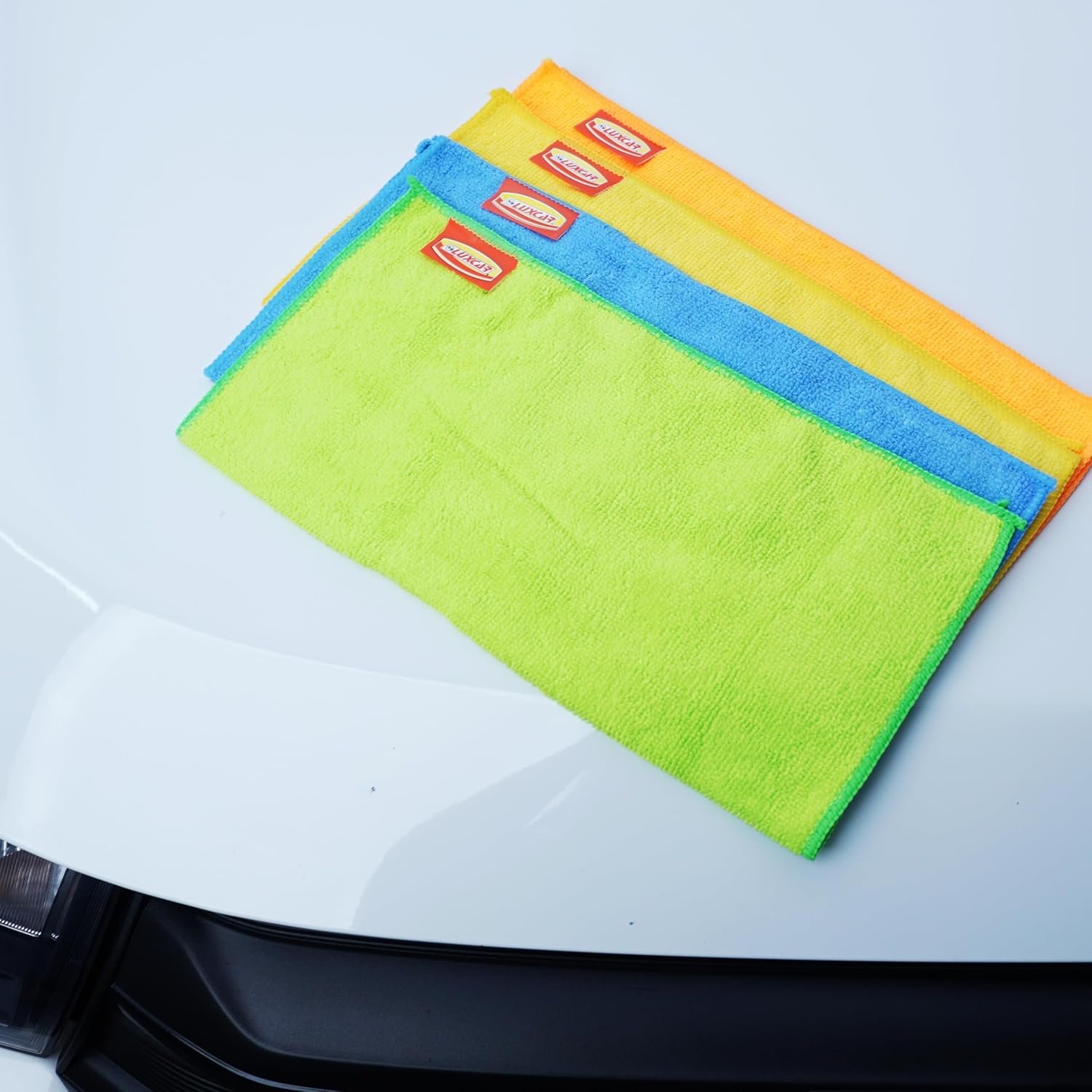 Pano Em Microfibra Conjunto Com 4 Luxcar 35 Cm X 35 Cm - Imagem 6