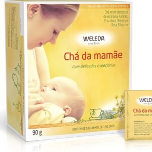 Chá da Mamãe | Bebida Reconfortante para Amamentação com 5 Ervas Naturais | 60 Sachês