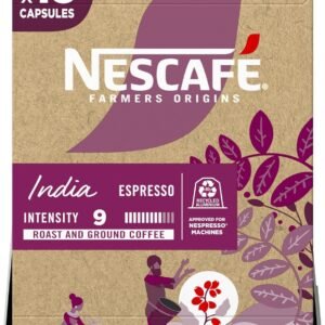 Café em Cápsula Nescafé Farmers Origins India – compatível máquina Nespresso, 18 cápsulas 44g Café em Cápsula Nescafé Farmers Origins India – compatível máquina Nespresso, 18 cápsulas 44g