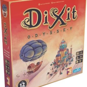Galápagos, Dixit: Odyssey, jogo de cartas para amigos, idade +18,3 a 12 jogadores, caminha até 30 minutos.