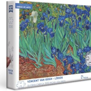 Toyster – Quebra-cabeça: Vincent Van Gogh – Lírios – 500 peças – Game Office Toyster – Quebra-cabeça: Vincent Van Gogh – Lírios – 500 peças – Game Office