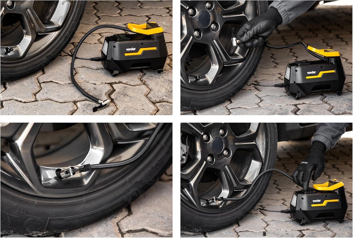 Vonder, Compressor De Ar Automotivo, Cav 150, 12 V Ou 127 V~ A 220 V~ Bivolt Automático. - Imagem 14