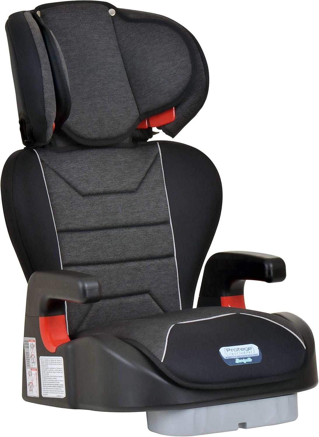 Burigotto Cadeira Para Auto Protege Reclinável 15-36 Kg Mesclado Preto - Imagem 4