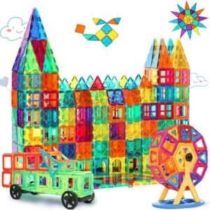 blocos magneticos infantil(168PCS)