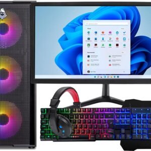 PC Gamer Completo Intel Core I7 3.4GHz 16GB DDR3 SSD 480GB Monitor 19″ Kit Gamer – Escolha a placa de vídeo (GT 730 4 GB)