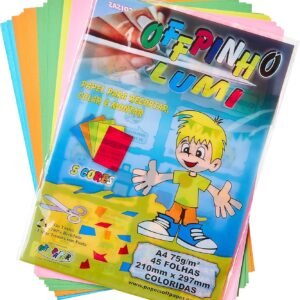 Papel Criativo Off Paper, Multicor