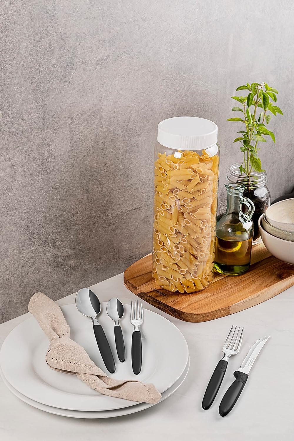 Faqueiro 24 Peças, Tramontina, Ipanema 23399091, Preto - Imagem 6