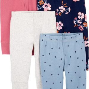 Calças Pacote com 4 calças Simple Joys by Carter’sMeninas
