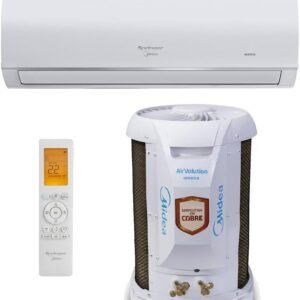 Ar-condicionado Split Inverter 22000 Btus Springer Midea Airvolution Connect High Wall Só Frio 42afvci22s5/38tvci22s5 220v