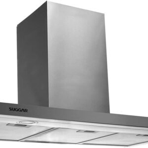 SUGGAR COIFA DE PAREDE CORAL 90CM 110V INOX TP0691IX