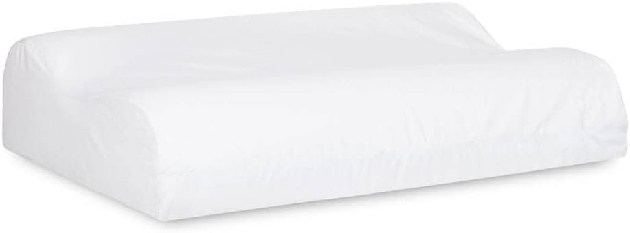 Nap Travesseiro Nasa Ortopédico Cervical Comfort Viscoelástico D40 Espuma YellowTec Premium Capa Super Plush Hipoalergênico para fronha 50x70cm - Branco - Imagem 5