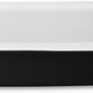 Ceraflame Forma Para Pão 25X14X7cm 1200ml – Preto/Branco