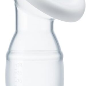 Coletor/Copo Extrator De Leite Materno em Silicone BPA-Free Tampa Segura, Higiene e Conforto