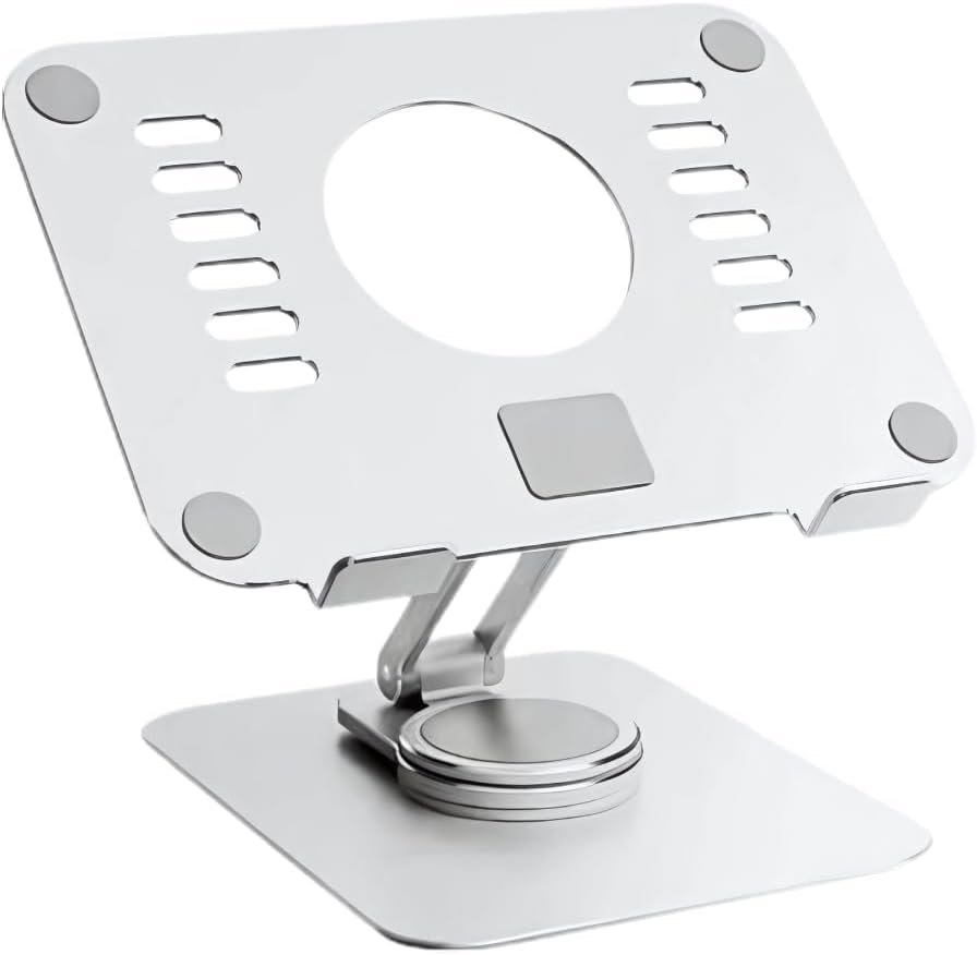 Suporte Para Tablet Smartphone Celular de Mesa Ajustável Dobrável Articulado Antiderrapante Rotação 360º Resistente Universal Portátil