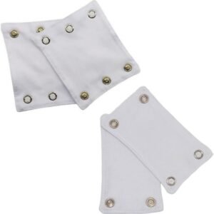 Extensor Alongador De Body 1 Kit Com 2 Botões E 1 Kit Com 3 Botões Branco Unissex