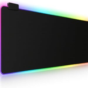 Mouse Pad Gamer Para Jogos com RGB LED Com 14 Modos de Iluminação 80x30cm Grande Estendido Macio Superfície de Velocidade Base Antiderrapante em Borracha e Borda Costurada Escritório e Decoração Gamer Mouse Pad Gamer Para Jogos com RGB LED Com 14 Modos de Iluminação 80x30cm Grande Estendido Macio Superfície de Velocidade Base Antiderrapante em Borracha e Borda Costurada Escritório e Decoração Gamer