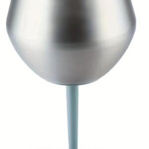 Taça Térmica Inox 2 em 1, 400ml, Copo ou Taça com Haste Removível, Isolamento a Vácuo, Elegante (Inox)