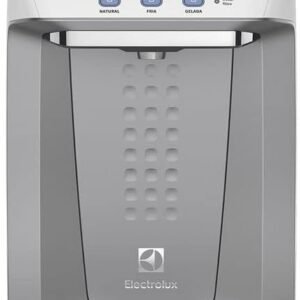 Purificador de Água Gelada Fria e Natural Elétrico Compacto Eletronico placa Electrolux Alerta troca de Filtro refil 12 meses ou 3000l Painel Touch Bivolt Branco PA21G