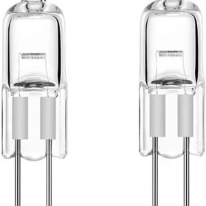 Kit 2x Lampadas Halogena Bipino Jc 20w 12v G4 Kit 2x Lampadas Halogena Bipino Jc 20w 12v G4
