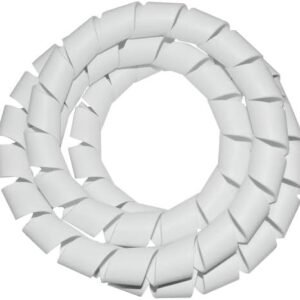 Sfor Organizador de Fios e Cabos 19 mm x 1,5 m Branco 1 Unidade