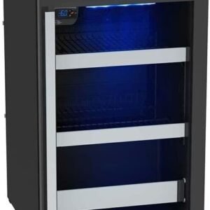 Cervejeira Venax Blue Light 100L Preto 127V