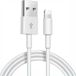 Cabo Carregador Turbo USB 2 Metros Super Resistente Compativel Com Iphone 14,13,12,11,X e XR Transferencia De Dados