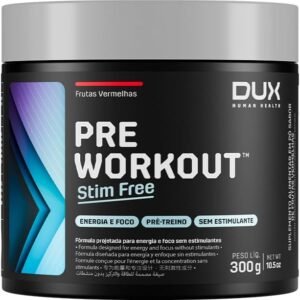 PRE WORKOUT ORIGINAL STIM FREE 300G FRUTAS VERMELHAS