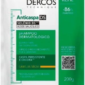 Vichy, Dercos Shampoo Anticaspa Intensivo para Cabelos Secos