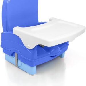 Cosco Kids, Cadeira de Refeição Portátil Smart, Azul