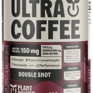 Plant power café instantâneo – Ultra coffe double shot 220g