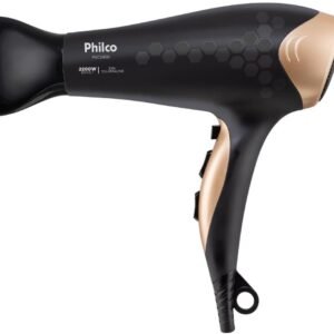 Secador de Cabelos Philco Bivolt 2200W PSC2450 Íons Tourmaline Bivolt