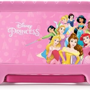 Tablet Infantil Princesas com Controle Parental 4GB RAM + 64GB + Tela 7 pol + Case + Wi-fi + Android 13 + Quad Core Multi – NB418